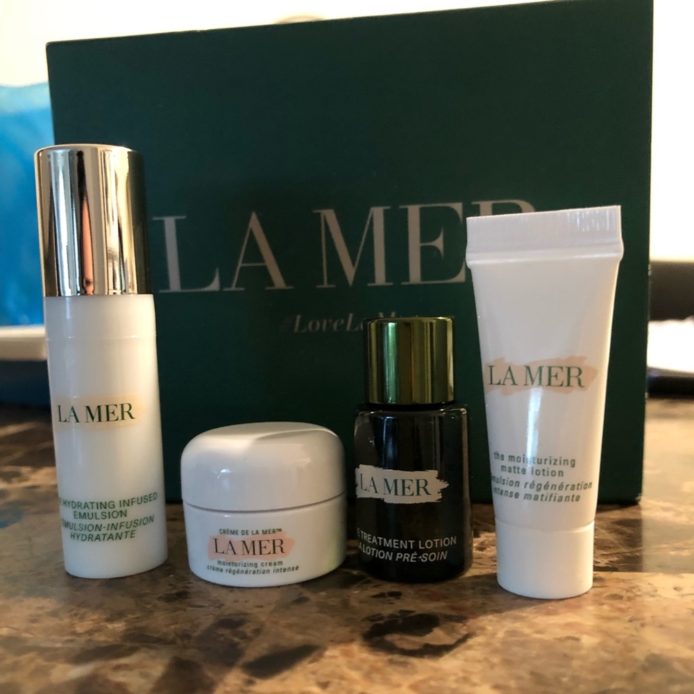 La Mer mini travel sizes!